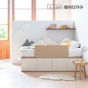 [단독최저가] 모노 빅 서랍 평상형 수납침대 SS+엔드리스 매트리스