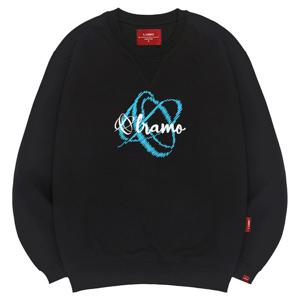 엘라모 3M 그래피티엘라모 맨투맨 남녀공용 빅사이즈 S-4XL