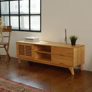 [채우리] 해솔 소나무 원목 1500 거실장