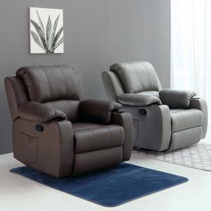 선창테크 5124에어레더 전동 1인용 리클라이너 소파