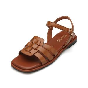 [미소페] 여성 유니크 발등장식 샌들 012224705 1