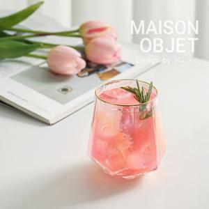 [메종오브제] 시에르 오로라 골드 아쿠아 글라스잔 400ml