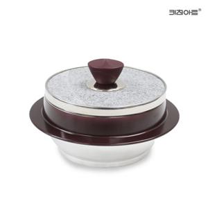 키친아트 자연석 인덕션냄비 곱돌솥 6호 돌솥