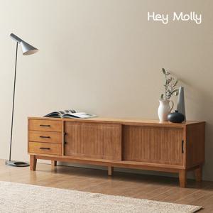 헤이몰리 아르 원목 거실장 1600