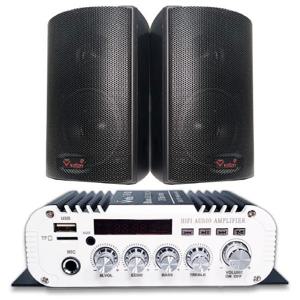 벨톤 블루투스 미니앰프+60W스피커세트 시거잭형 VTS-301+VT-A20