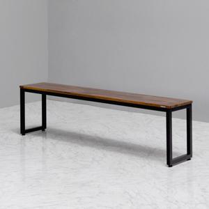 에보니아 코나 멀바우 철제벤치의자 1600