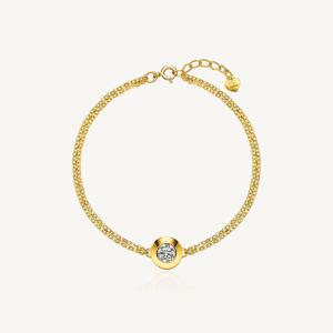 수앤진골드 브릴리언트 라운드 팔찌 24K 순금 3.75g