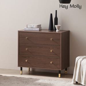 헤이몰리 브라우니 800 3단 서랍장
