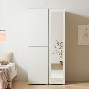 보루네오 마르체 이안 900 전신거울 옷장 세트 BKC714C (착불)