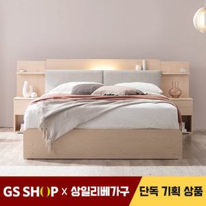 상일리베가구 모닝듀 LED 수납 침대+독립 봉합형 K (킹)