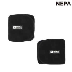 네파 7JC7913 7JC7914 공용 등산 운동 덮개형 무릎보호대 세트