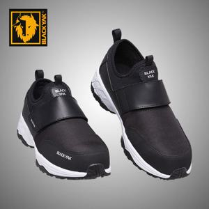 블랙야크 벨크로 안전화 YAK-416 4인치 발편한 슬립온 찍찍이