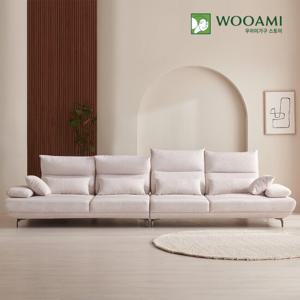 [리뷰이벤트]우아미가구 코넬 6인 갤럭시원단 코브라 스윙 소파 2color