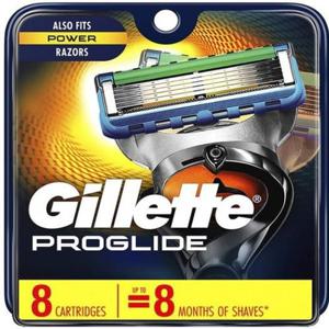 질레트면도기 질레트프로글라이드 면도날 8개