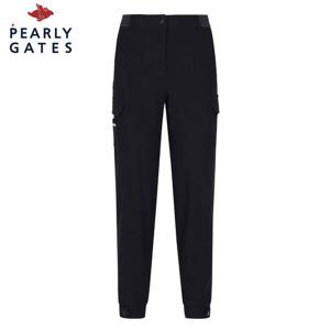 [파리게이츠] 파리게이츠 여성 솔리드 카고 버클 조거 팬츠 521C3PF356_BK