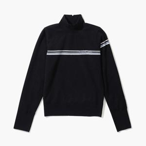 [60%OFF] 르꼬끄골프 여성 배색포인트 하이넥 방풍 스웨터 (GO422LKPO1)