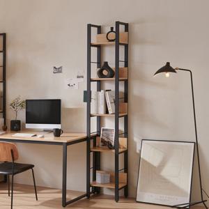 윌로우 조인 가로 400 높이 2080 철제 책장 5단 선반