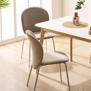 마르체 라몬 패브릭 인테리어 카페 식탁의자 2개 세트 BCM650C