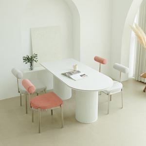 플랑 반타원형 세라믹 원통 식탁 메이 세트 1600 VDF148C (착불)