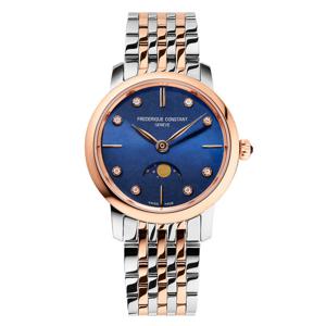 [프레드릭콘스탄트]FC-206ND1S2B 슬림라인 문페이즈 여성용