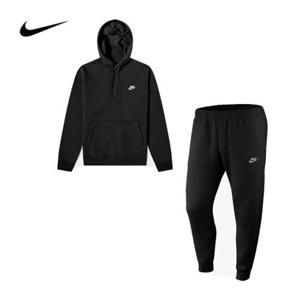 [나이키]나이키 츄리닝  BV2655-010 조거후드세트 블랙 국내AS