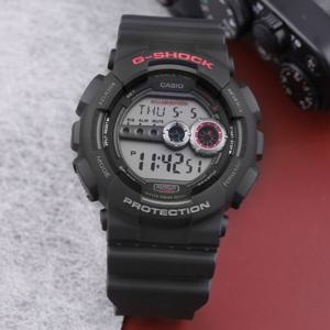 지샥 GD-100-1A 빅페이스 스탠다드 블랙 디지털 남자 우레탄 시