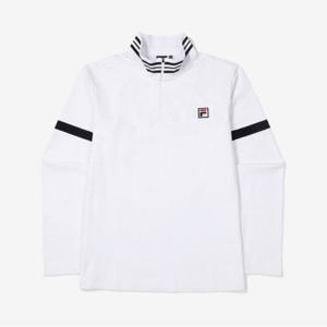 [FILA] 반집업 기모 긴팔티 (FS2RLF4301M_OWH)