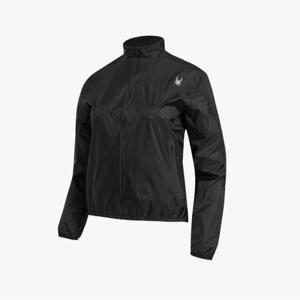 [스파이더] 여성 러닝 라이트웨이트 집업 자켓 SPIPCNJK282WBLK