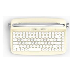 레트로 미니블루투스 키보드B303 아이보리 키스킨증정