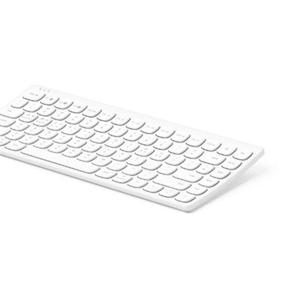 엑토 커브드 미니 블루투스 키보드 B603 크림화이트