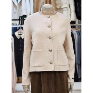 SOUP 세이브존07 라운드넥 숏 모직 자켓 OA1JKQ4-1