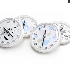 디자인 욕실 흡착 방수시계