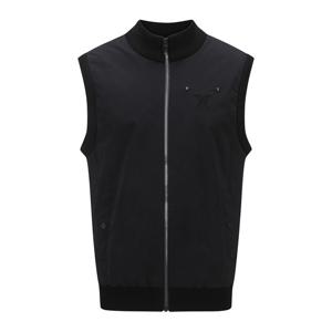 [어뉴골프] 남성MEN WOVEN MIXED KNIT VEST_BK