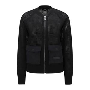 [어뉴골프] 여성 WOMEN MESH ZIP-UP CARDIGAN_BK