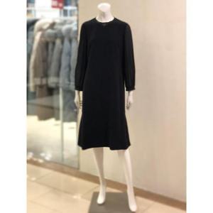 벨리시앙 세이브존01 시스루 블록 벌룬 플리츠 소매 원피스(2color) OP3102