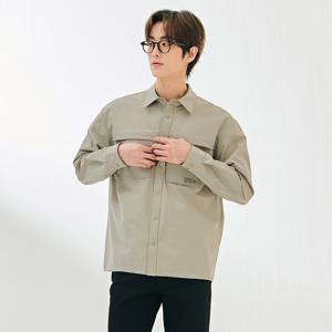 남성 스트레치 셔츠 자켓-DBRK5422C0V