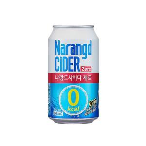 나랑드사이다 345ml x 24캔 제로칼로리 음료수