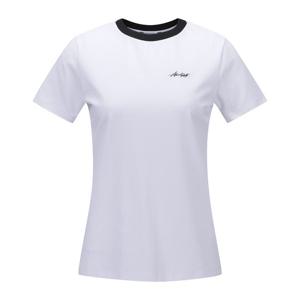 [어뉴골프] 여성WOMEN SQUARE LIP CREW NECK SHORT T-SHIRT_WH