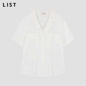 [리스트] 플랩 포켓 반팔 셔츠_TWWSTO62520_OW