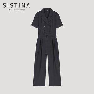 [SISTINA] 인기 포멀 더블 버튼 점프수트_AWWOPO21030_DG