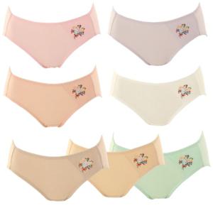 [비너스]선물받은 듯 기분이 좋은 꽃다발 부드러운 순면 요일팬티VPT6947