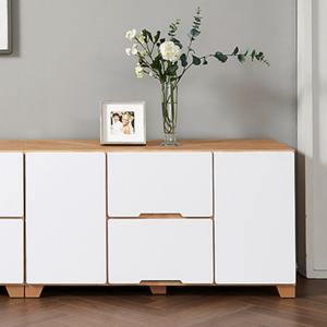 [로쏘가구](착불) 포렘 수납 와이드 서랍장 1000