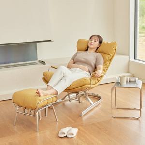 마데이라 벨러체어 1인용 리클라이너 소파[GC013] / 스툴포함