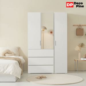 데코파인 루스 1200 J세트 옷장 거울 3단 서랍 중고등 학생
