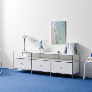 보루네오 마르체 빌리 모듈 HS3 높은 거실장 1800 BMF029C (착불)