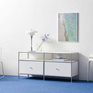 보루네오 마르체 빌리 모듈 HS2 높은 거실장 1200 BMF028C (착불)