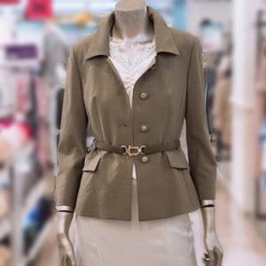 [미니멈]MWBAWJ5330 스퀘어 카라넥 자켓