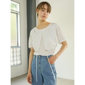 [올리브데올리브]볼레로 가디건 & 속탑 올인원 블라우스 (OW4MB510)