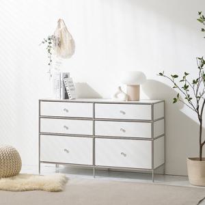 나무뜰 마린 E0등급 미드센츄리 모듈 와이드 서랍장 MWF332C (착불)