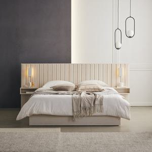 [착불배송]파로마 이즈 리베라 수납 침대 협탁2+55T CL독립매트 Q ISG100